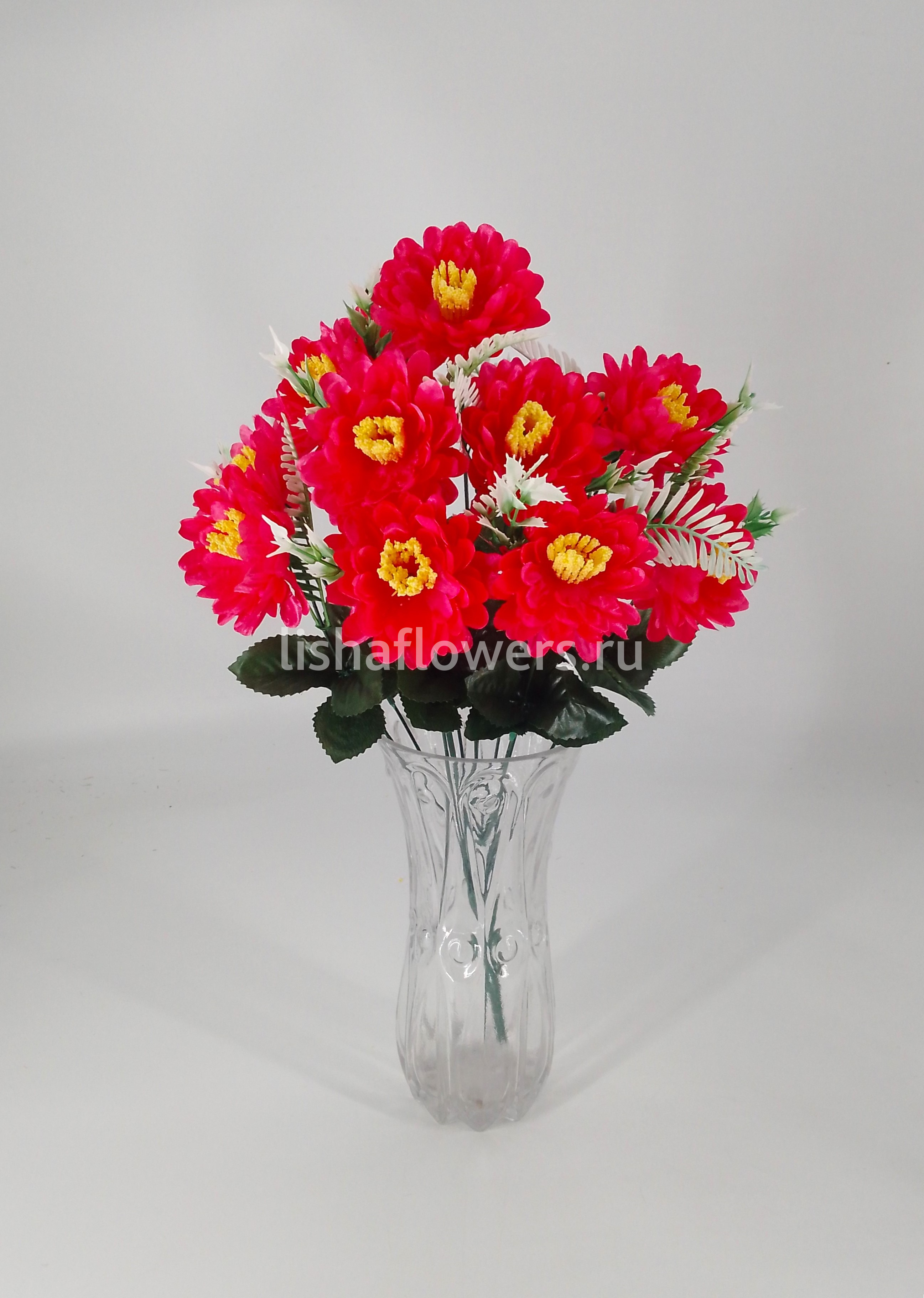 Букет астр 12в 12г 50см.Арт.M-40